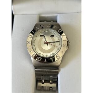 Indianapolis Colts Gametime Silver Tone Unisex Quartz Watch